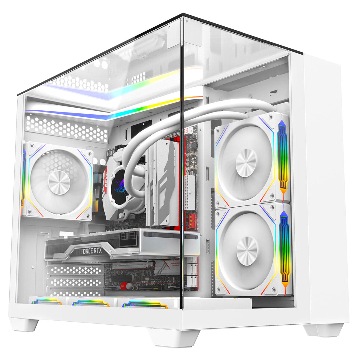 Gaming PC with Ryzen 7 7700X and RX 9070 XT