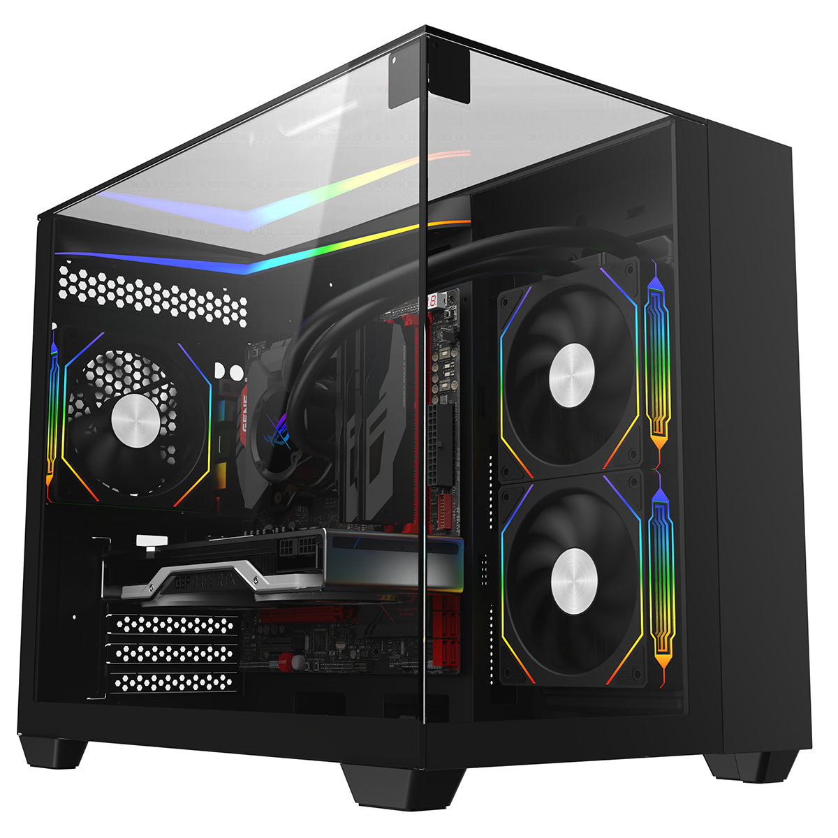Gaming PC with Ryzen 7 7700X and RX 9070 XT