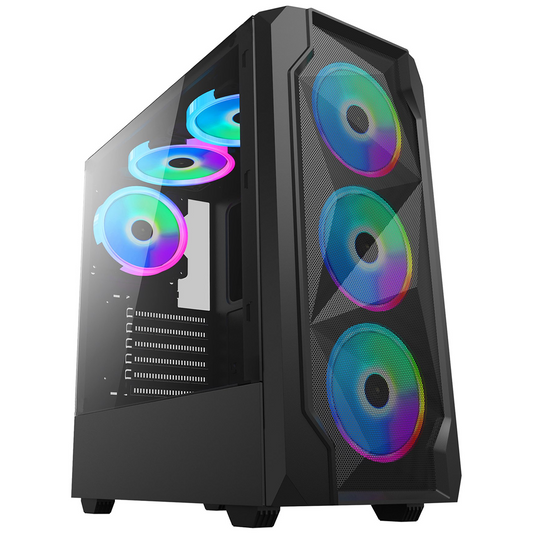 Ryzen, 16GB RAM, 1TB Storage, 128GB SSD Gaming PC - Black (ST1126)