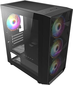 Ryzen 3 3200G, 16GB RAM, 1TB Storage, 128GB SSD Gaming PC - Black (ST1110)