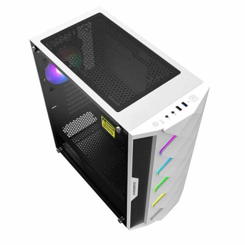 Ryzen 5 2600, 16GB RAM, AMD RX570, 1TB Storage, 128GB SSD Gaming PC - White (ST1119)