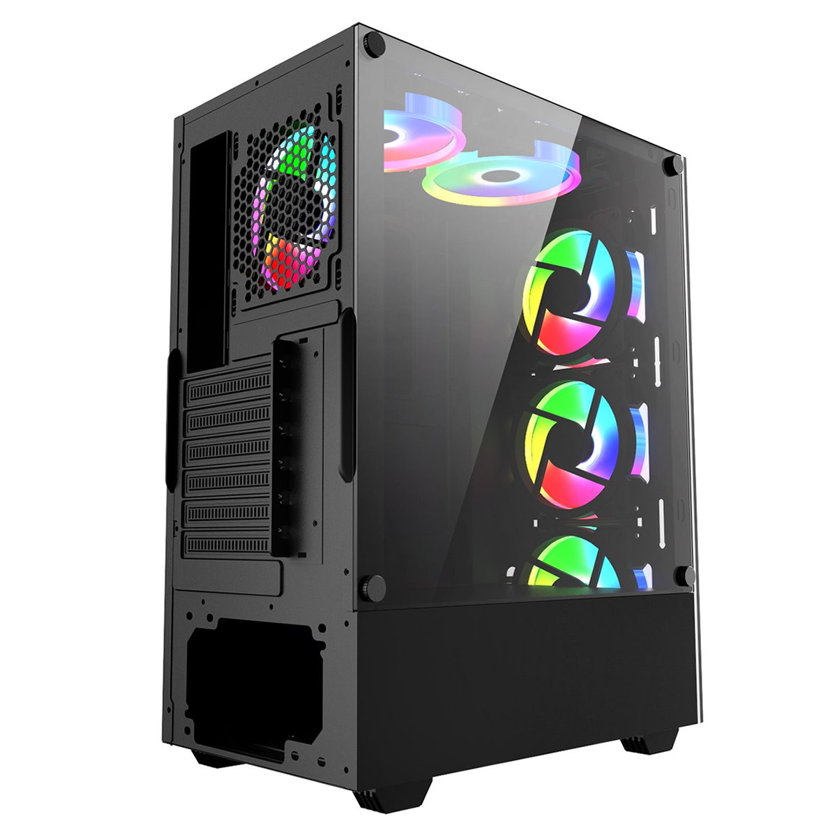 Ryzen, 16GB RAM, 1TB Storage, 128GB SSD Gaming PC - Black (ST1126)