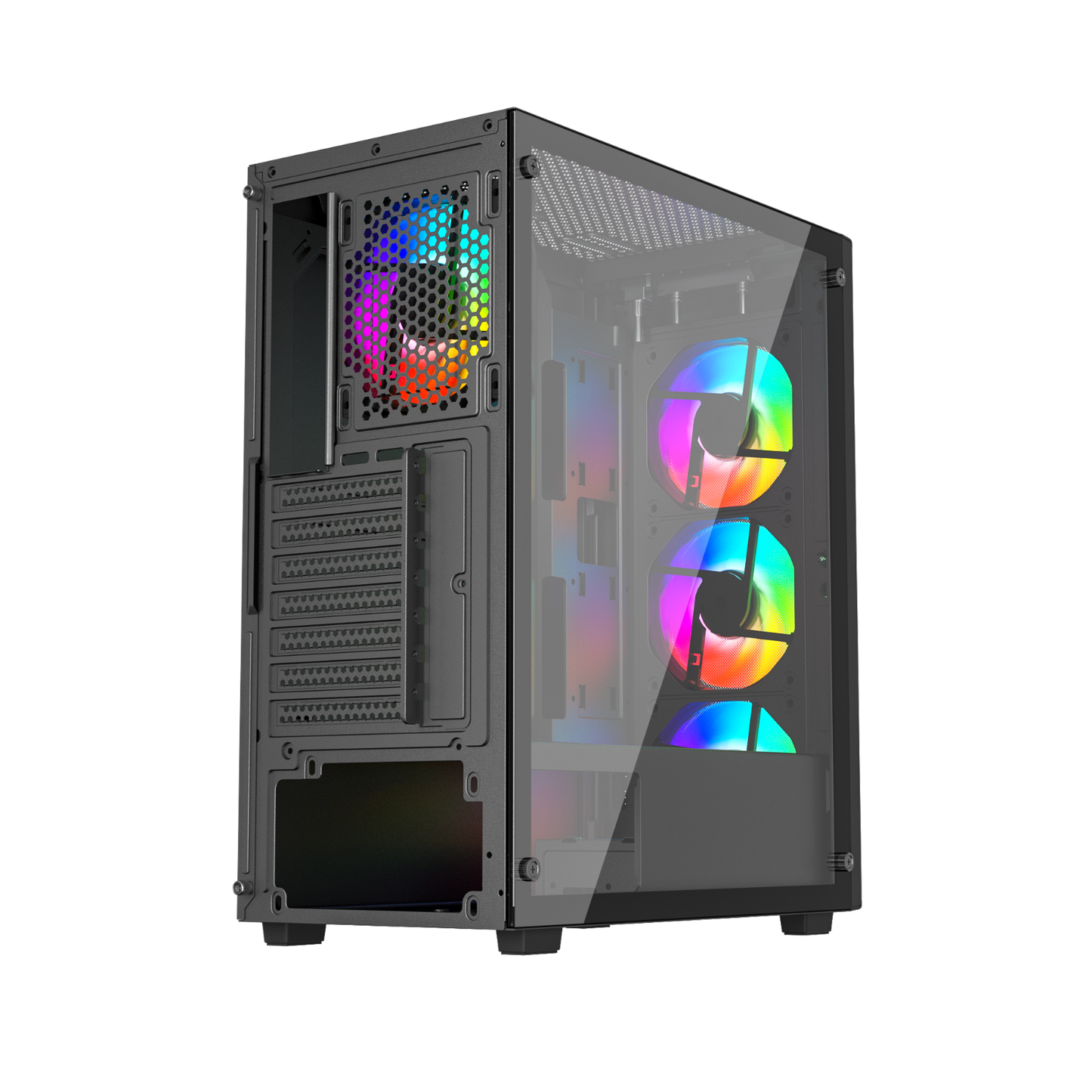 Ryzen 5 2400G, 16GB RAM, 1TB Storage, 128GB SSD Gaming PC - (ST1124)