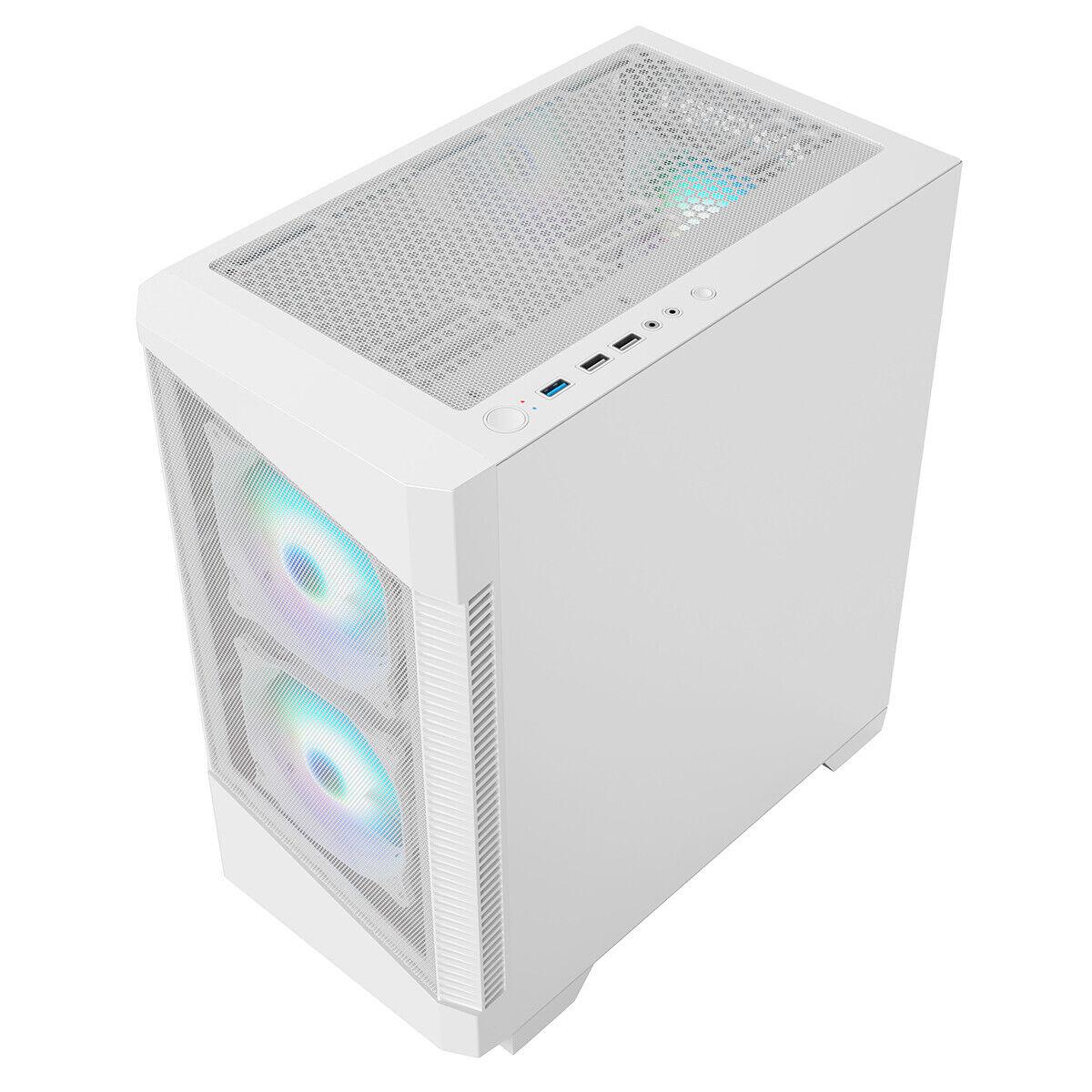 Ryzen 5, 16GB RAM, RX 6500 XT, 1TB Storage, 128GB SSD Gaming PC - White (ST1128)