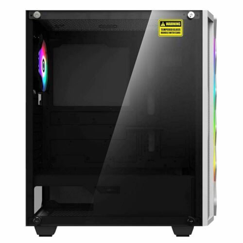 Ryzen 5 2600, 16GB RAM, AMD RX570, 1TB Storage, 128GB SSD Gaming PC - White (ST1119)