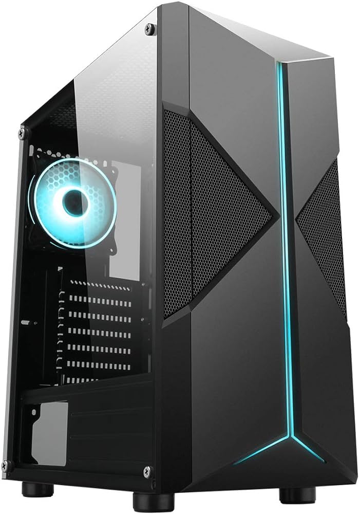 Ryzen 5 5600G, 16GB RAM, 1TB Storage, 128GB SSD Gaming PC - Black (ST1115)