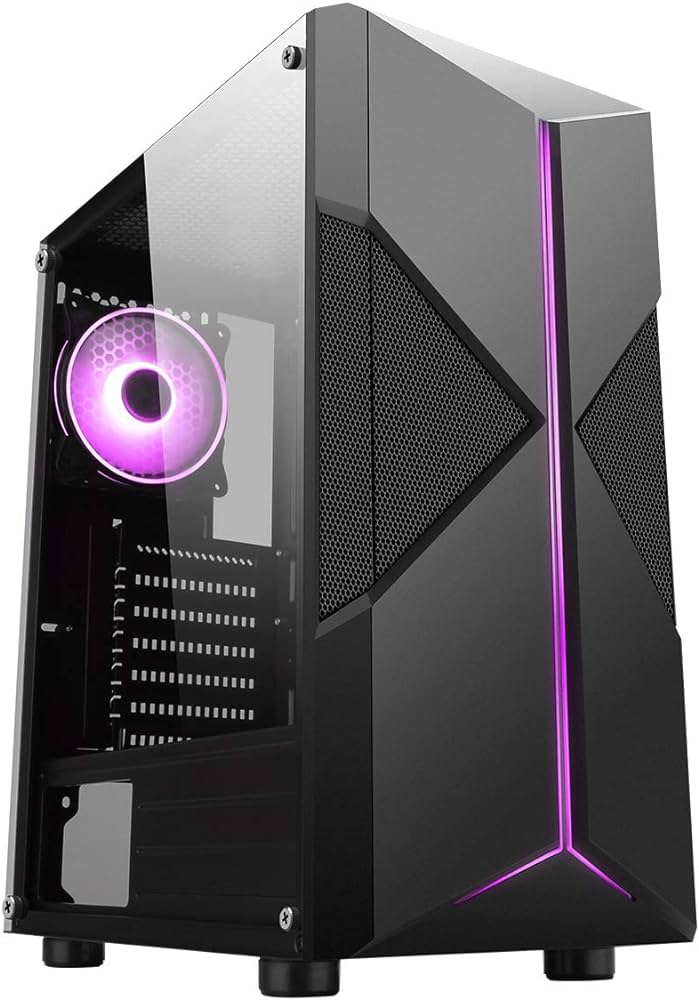 Ryzen 3 2200G, 8GB RAM, 1TB Storage, 128GB SSD Gaming PC - Black + Keyboard & Mouse Bundle (ST1120)