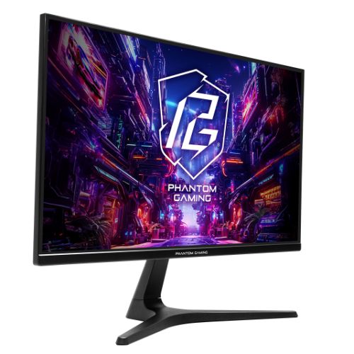 Asrock 24.5" Phantom Gaming FHD Gaming Monitor (PG25FFT), IPS, 1920 x 1080, 1ms, 2 HDMI, DP, 180Hz, 94% DCI-P3, FreeSync, VESA