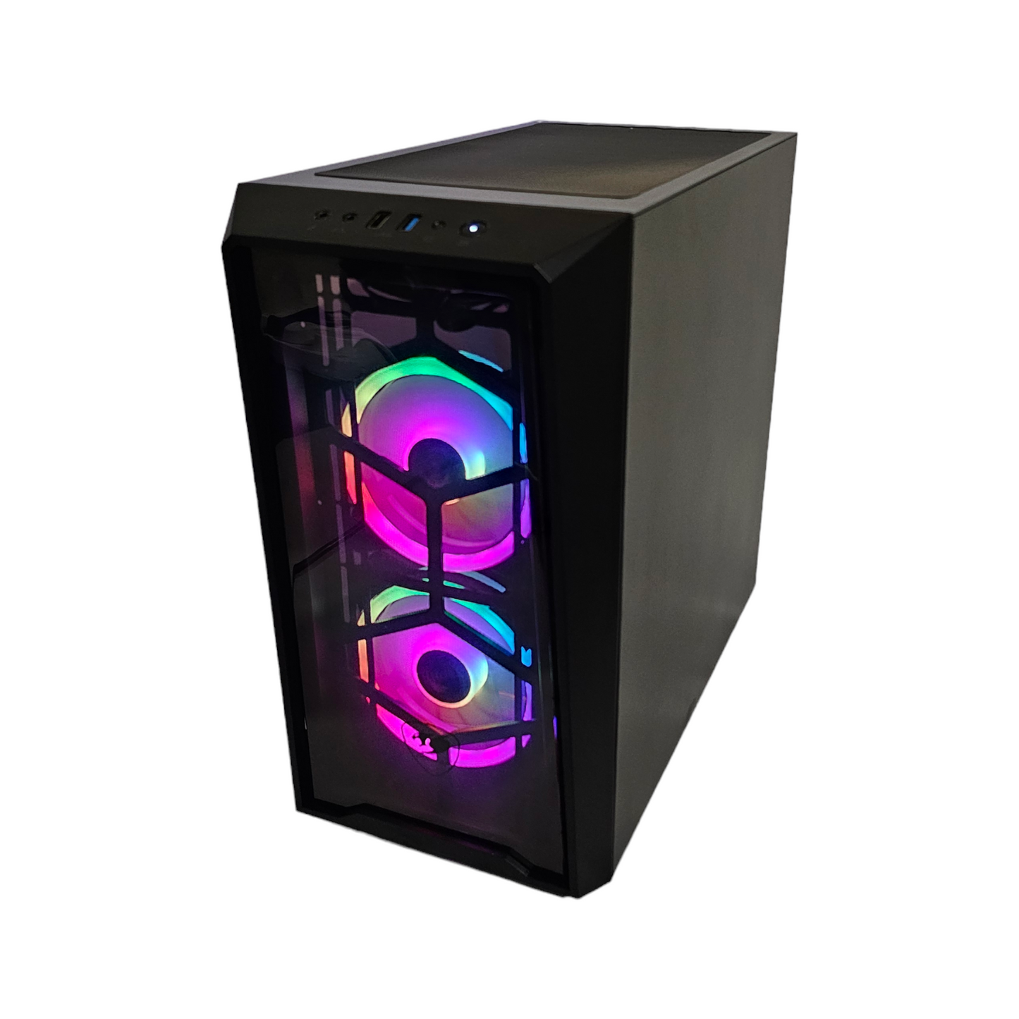 Black Mamba - Ryzen 5, 16GB RAM, RX 6600, 1TB Storage, 128GB SSD Gaming PC - Black (ST1117)